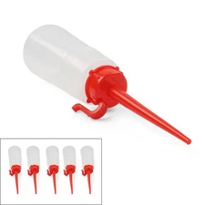 Sewing Machine Oiler Oil Bottle Dispenser with Long Angled Tip Double Needle