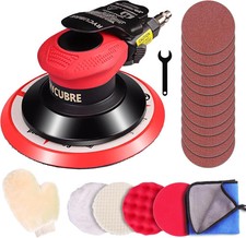 Pneumatic Air Sander 56 Inch Da Palm Sander For Auto Body High Speed Random Or
