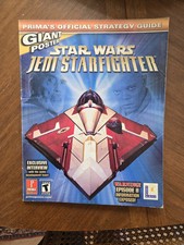 Prima Strategy Guide -Star Wars Jedi Starfighter PS2 No Poster