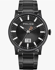 Police PL15404JSB.02M Unisex Adult Analogue Quartz Watch Stainless Steel Strap