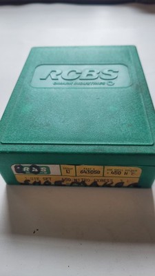 RCBS Reloading Die Set (incomplete) 450 Nitro Express  Part # 643058