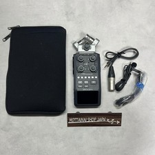 Zoom H6 Portable Handy Digital Recorder XYH-6 w/Case Working Tested Good!!