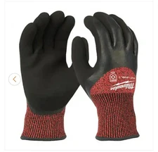 Milwaukee 48-22-8922 ANSI Cut Level 3 Winter Insulated Work Gloves - L 