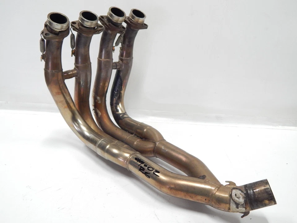 99 00 01 02 YAMAHA YZFR6 YZF R6 YOSHIMURA sistema completo silenciador escape DAÑOS Foto 4 de 4