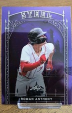 2024 Leaf Trinity Stars and Dots Foil Purple 27/49 S-81 Roman Anthony