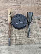 H.S. Strut Black Magic Slate Friction Turkey Call  With Striker