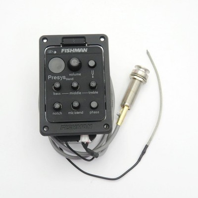 Fishman 301 Presys Preamp EQ Piezo Mic 4Blend New Edition Acoustic Guitar Pickup