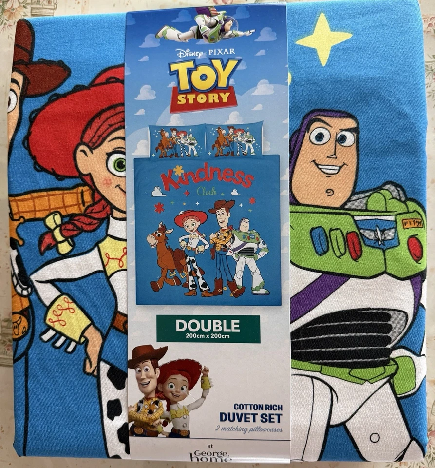 Disney Pixar Toy Story characters Double Duvet Cover & 2 Pillowcases - Image 4 of 4