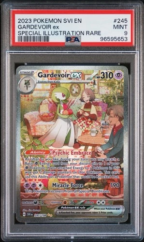 2023 Pokemon Gardevoir ex Special Illustration Rare #245 Scarlet & Violet PSA 9