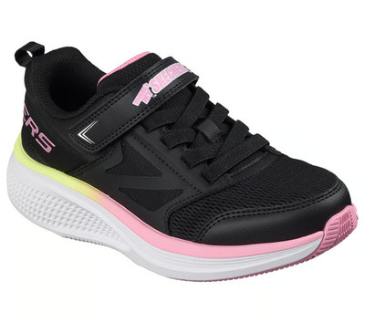 Girls Kids Skechers GO RUN Elevate 2.0 - Where's My Skechers? 303983 Black New