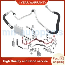 Engine Oil Cooler Hose Pipe Outlet 17227636880 For BMW 5 6 7 Series F02 F07 F12