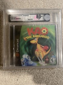 Kao The Kangaroo VGA 80+ Sega Dreamcast Graded Brand New Sealed