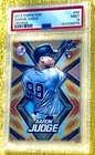 2017 Aaron Judge Topps Fire 🔥RC Orange PSA 9 (Foil) 115/299 NY Yankees (READ!)