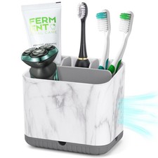 Toothbrush Holders for Bathrooms, Tooth Brush Holder for Bathroom Countertop ...