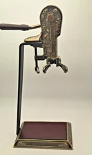 Vintners Reserve BarTop Wine Bottle Opener Cork Puller Vtg Style 24” Stand VIDEO