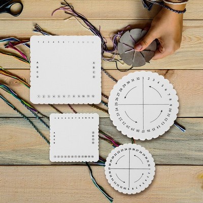 2 PCS Armband Knüpfen Set Werkzeug Schmuck Zubehör Herstellung Webenwerkzeuge