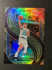 KJ Simpson Jr. 2024-25 Select - Premier #193 Green Camo Prizm Rookie RC /125