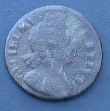 William III Half Penny Coin Copper Lot E5