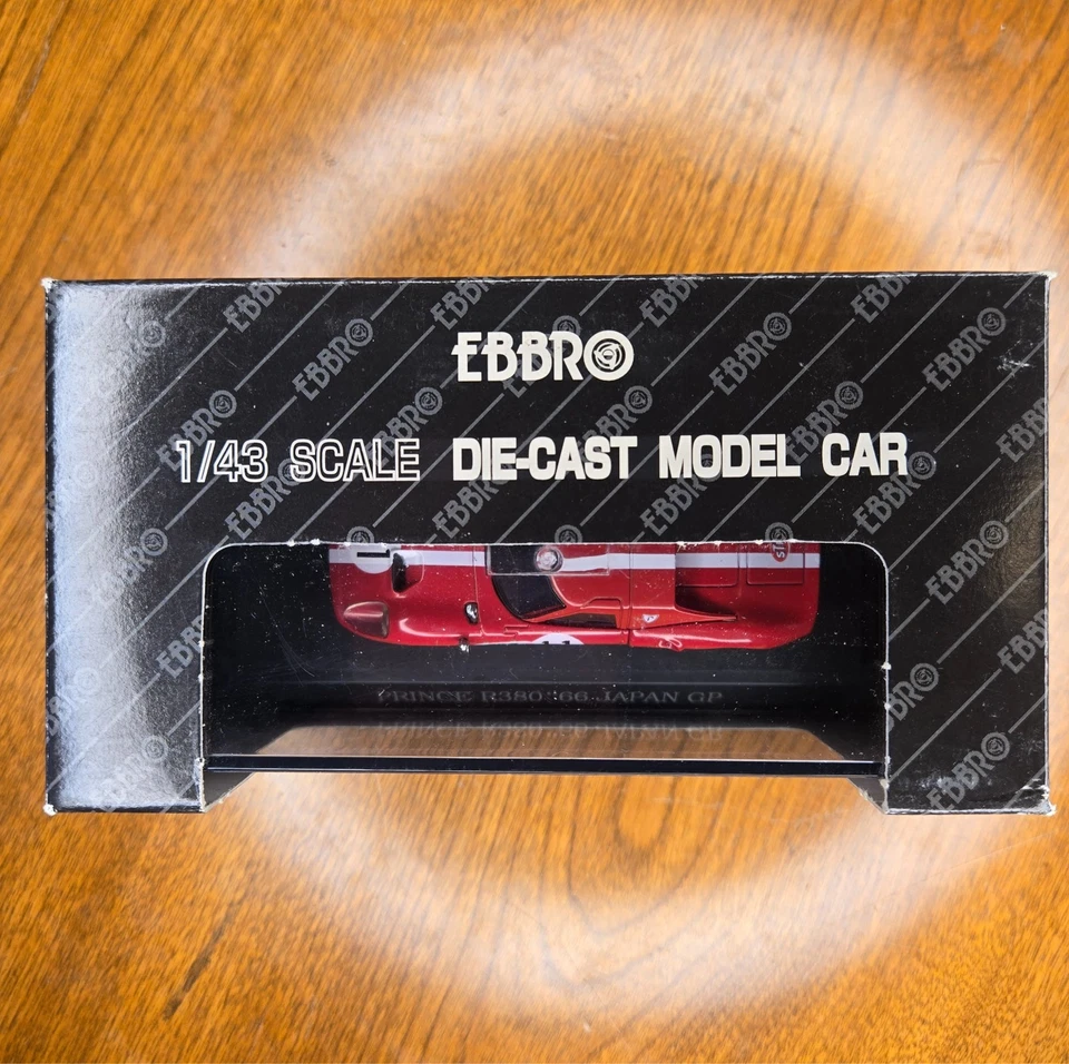 EBBRO 77 Nissan PRINCE R380 11 Japón JP Rouge modelo escala 1/43  Foto 2 de 4
