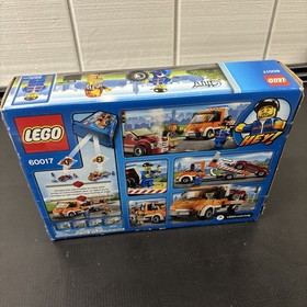 🔥LEGO CITY: Flatbed Truck (60017) New Factory Sealed Retired Set Minifigs! 🔥