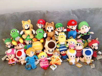 my mario plush collection