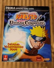 BRAND NEW NARUTO UZUMAKI CHRONICLES  STRATEGY GUIDE BY PRIMA GAMES AND SHONEN...