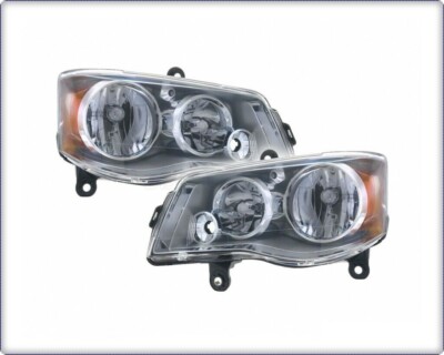 2x SCHEINWERFER HAUPTSCHEINWERFER FÜR CHRYSLER GRAND VOYAGER 2008 - 2018