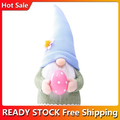 SANGSHI Ostern Deko Wichte,Easter Day GNOME Zwergpuppe Schlafzimmer Wohnzimmer Desktop-Ornamente Stehende Gesichtslose Puppe Mit Ei Für Home Party Bastelbedarf SANGSHI Ostern Deko Wichte,Easter Day GNOME Zwergpuppe Schlafzimmer Wohnzimmer Desktop-Ornamente Stehende Gesichtslose Puppe Mit Ei Für Home Party Bastelbedarf