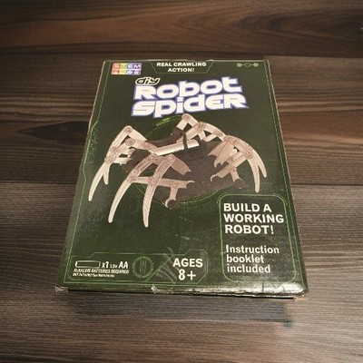 DIY Tech Kit Robot Spider Build a Working Robot Real Crawling Action NIB
