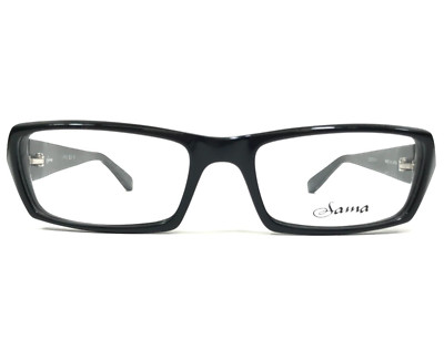 Sama Brillengestelle APEX BLK Poliert Schwarz Rechteckig Vollrand 53-18-138