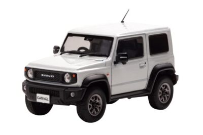Suzuki Jimny 1/18スケールモデル ミニカー CARNEL 1/43 SUZUKI Jimny SIERRA JC (JB74W) 2018 Pure White Pearl