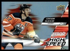 2020-21 Upper Deck MVP High Speed Connor McDavid Edmonton Oilers #HS-1