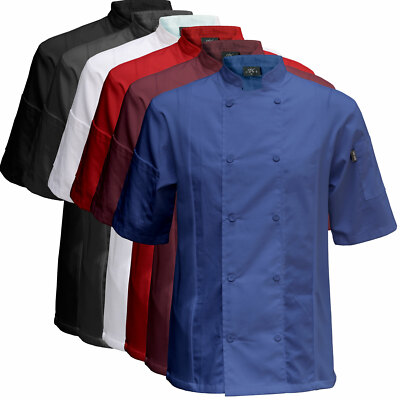 Chef Code Cool Breeze Side Vent Chef Coat CC131