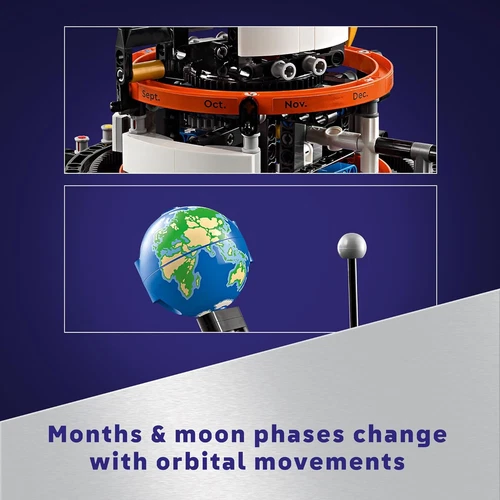 LEGO Technic Planet Earth and Moon in Orbit 42179 Toy Building Kit 526 pcs - Bild 5 von 6