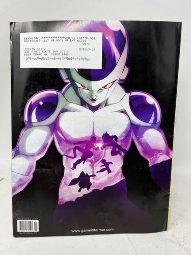Game Informer Magazine November 2017 #295 Dragon Ball FighterZ Dragonball Z - Foto 2 di 2