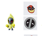 MARVEL DEADPOOL CHIMICHANGA BLIND BAG FIGURE Series 2 HASBRO BNIP PICK YOUR OWN - Picture 8 of 15