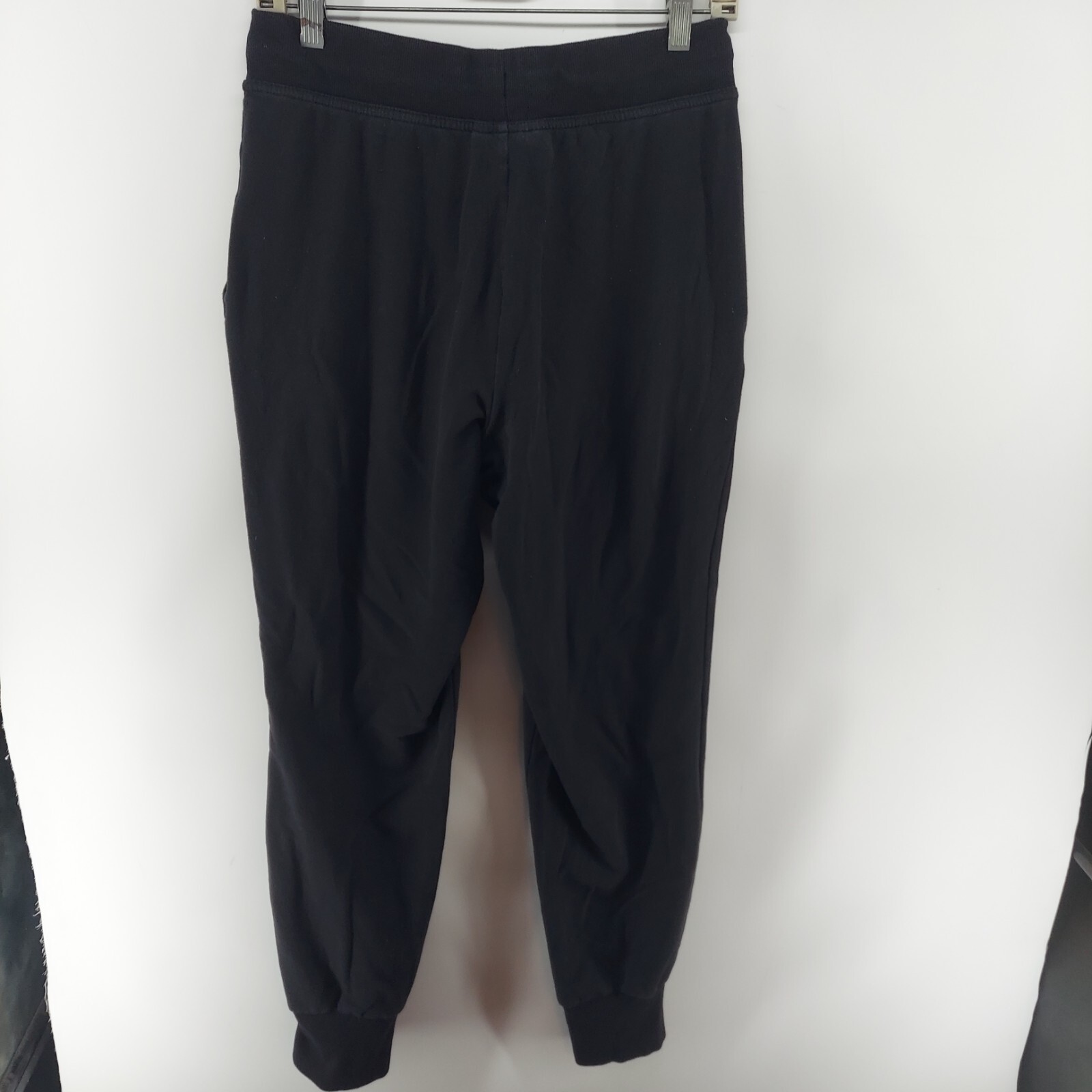 FILA joggers uomo taglia small nero allenamento atletico tasche gamba conica coulisse