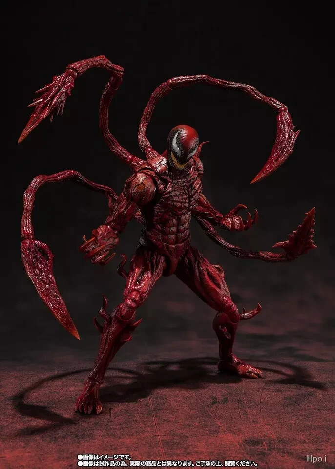 アメコミ BANDAI NAMCO CARNAGE SHFiguarts Bandai S.H.Figuarts - Carnage - (Venom: Let There Be Carnage) 1:12