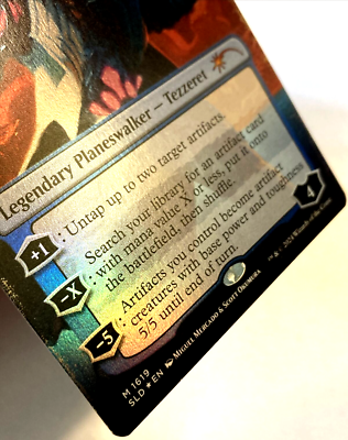 MTG Tezzeret the Seeker RAINBOW FOIL Secret Lair Drop 1619 NM | eBay