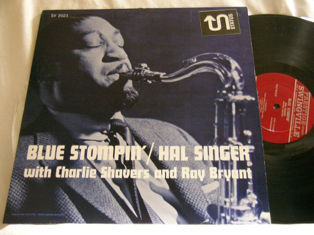 HAL SINGER Blue Stompin' Charlie Shavers Ray Bryant Prestige 2023 RVG LP VG+++