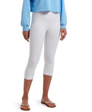 Hue Women  s Play Reversible French Terry Capri Leggings