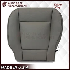 2017 2018 2019 2020 2021 Ford F250 XL Work Truck Driver Bottom Seat Cover Gray