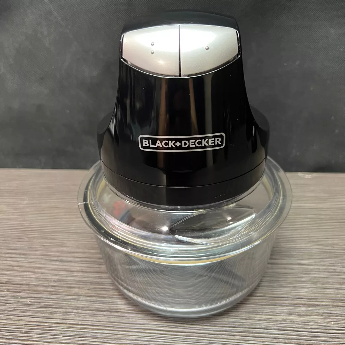 Black + Decker Glass Bowl CHOPPER