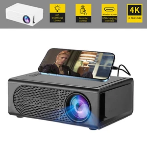 Mini Projecteur LED HD 1080P Accueil Cinéma Bureau portable Projecteur de cinéma