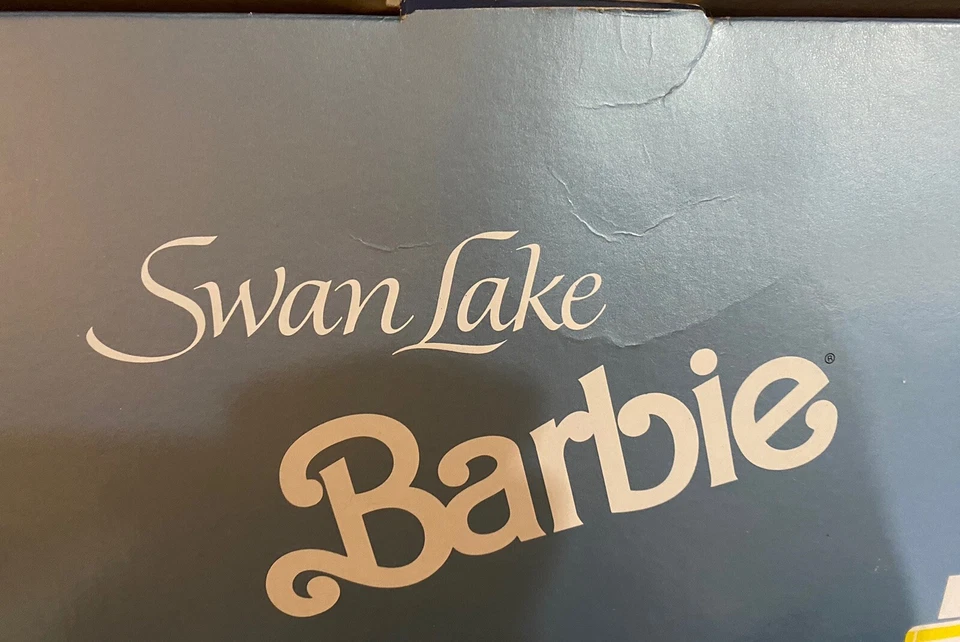 Muñeca Barbie #1648 Lago de los Cisnes 1991 nueva en caja con caja de envío original Foto 3 de 4