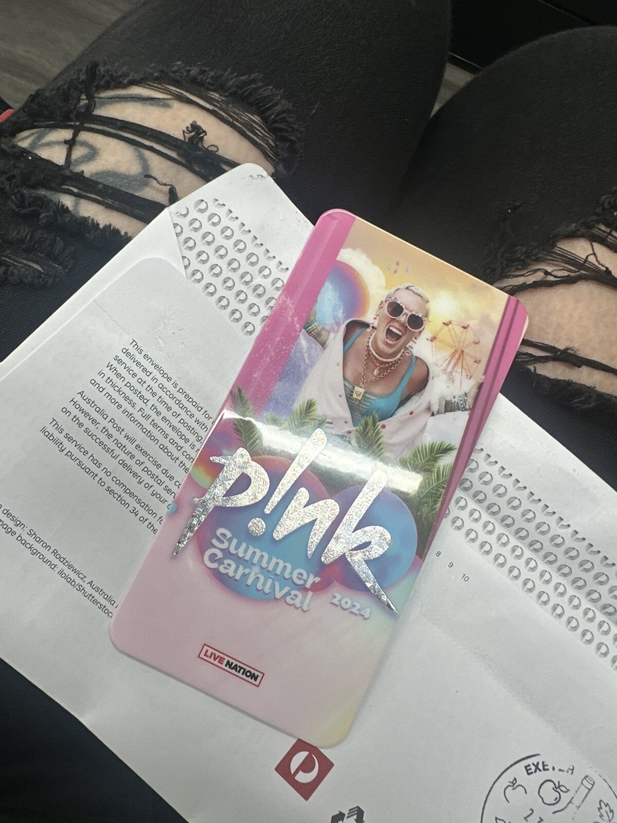 pink concert tickets eBay