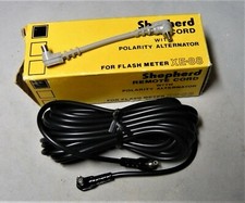 Shepherd Flash meter synchro remote cord with Polarity Alternator. New old stock