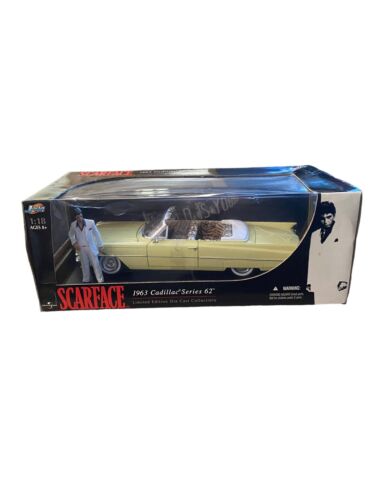 1963 Rare Scarface Cadillac Series 62 Limited Edition Die cast Collectible 1:18  - Picture 1 of 14