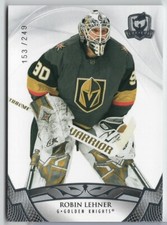 2020-21 The Cup Robin Lehner #22 Golden Knights SN# /249