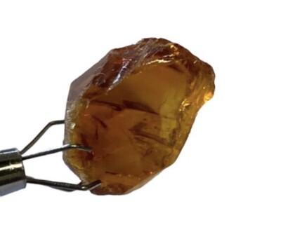 Madeira Citrine Faceting Rough